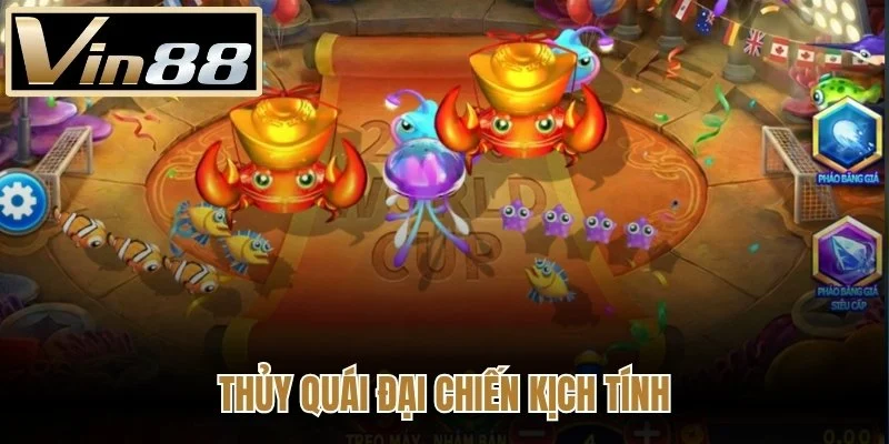 Thủy Quái Đại Chiến kịch tính