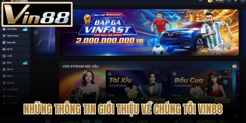 Những thông tin giới thiệu về chúng tôi Vin88